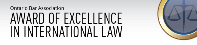 OBA Award of Excellence in Trusts and Estates Law