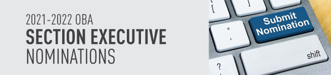 Section Executive Nominations