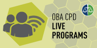 oba cpd live programs