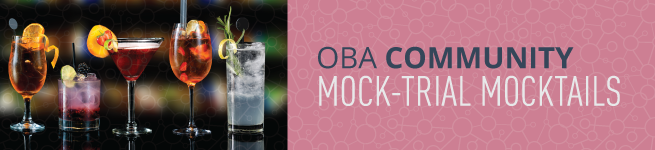MOCK-TRIAL MOCKTAILS