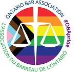 OBA Pride (rainbow flag) logo