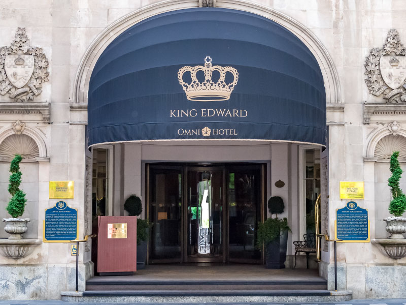 King Edward Hotel in Toronto