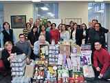 Ontario Bar Association staff weighs in big with donations for the annual food bank drive